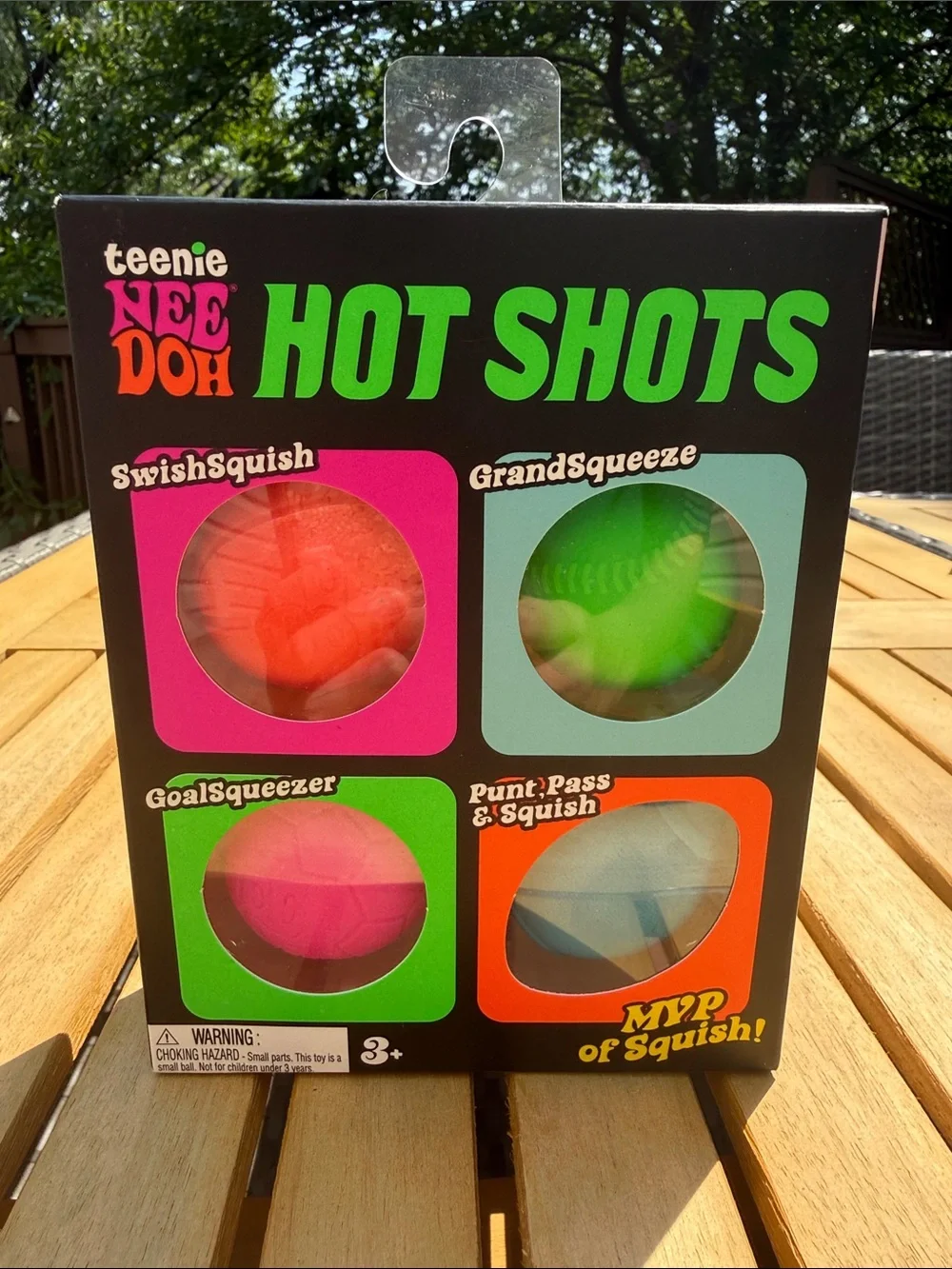 Needoh-Hot Shots Squishy Stress Balls - Multi-Color Set